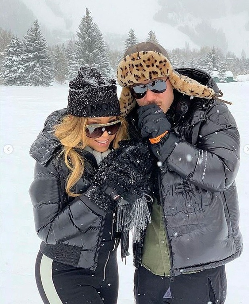 Mariah Carey đi mua sắm cùng bồ trẻ - 4