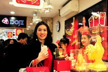 Giá vàng tăng mạnh sau phiên "lao dốc"