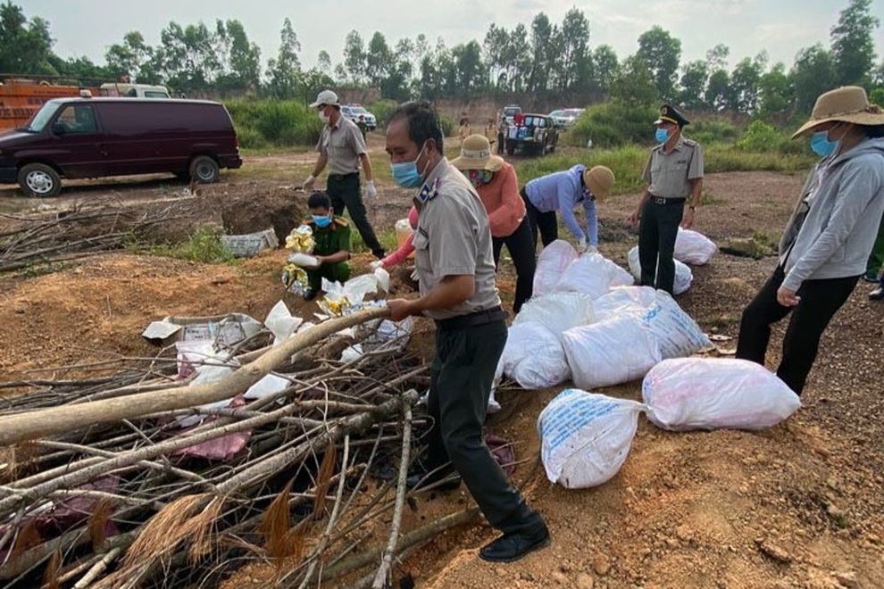 Quảng Bình chất củi đốt hơn 330 kg ma túy - 1 Quảng Bình chất củi đốt hơn 330 kg ma túy - 1