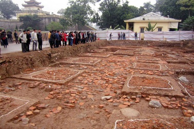 Người dân sẽ được xem hố khảo cổ mới phát lộ ở Hoàng thành Thăng Long