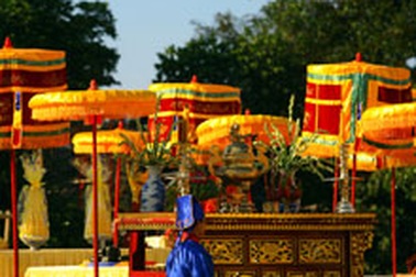 Trang nghiêm lễ tế Xã Tắc 