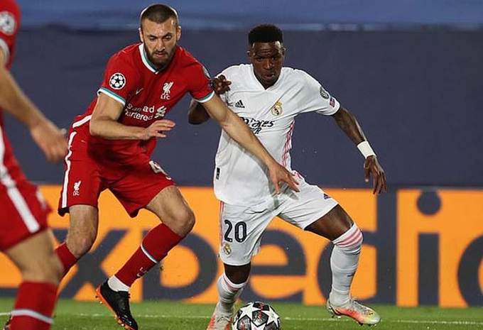Liverpool nhận thất bại cay đắng trước Real Madrid - Ảnh 1. Liverpool nhận thất bại cay đắng trước Real Madrid - Ảnh 1.