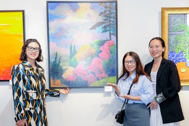 Vẻ đẹp bình yên trong tranh phong cảnh của họa sĩ Đỗ Thu Thủy