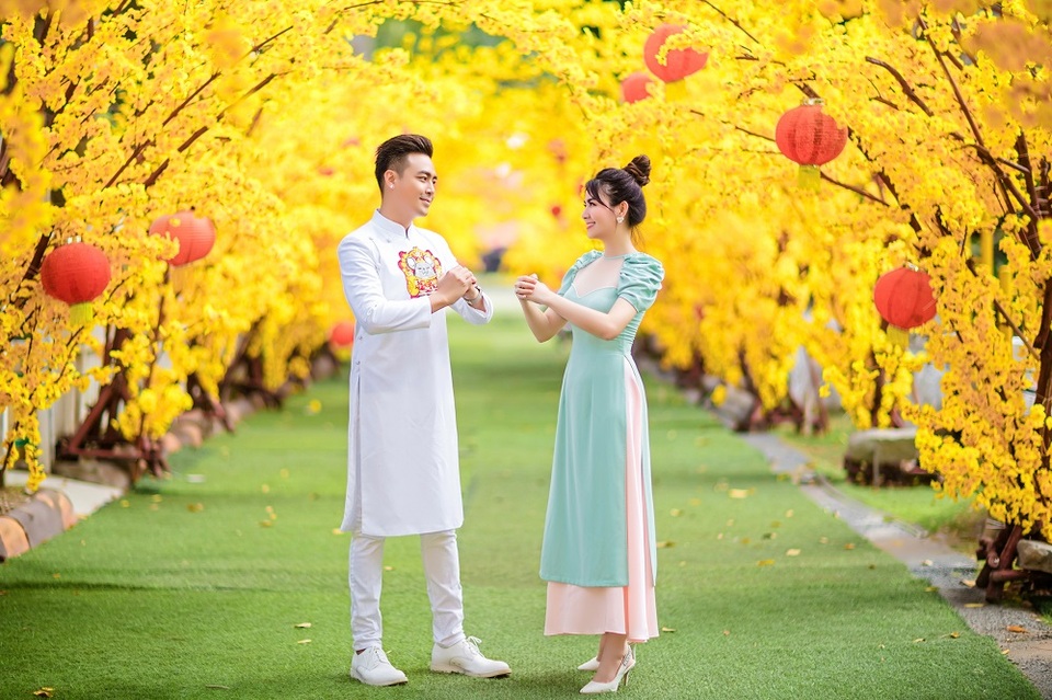 Kha Ly - Thanh Duy mang không khí Tết ở Châu Đốc vào bộ ảnh xuân - 6