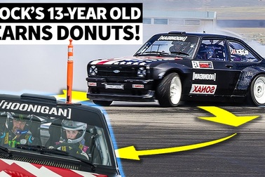 Con gái Ken Block drift siêu đẳng - Tài không đợi tuổi