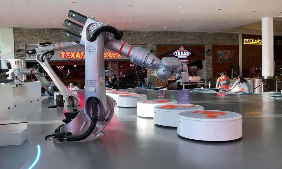 Quán cà phê cho robot phục vụ từ A-Z - 1 Quán cà phê cho robot phục vụ từ A-Z - 1