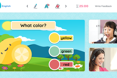 Giáo viên bản ngữ Bắc Mỹ dạy tiếng Anh cho trẻ em Việt Nam tại nhà với công nghệ lớp học trực tuyến