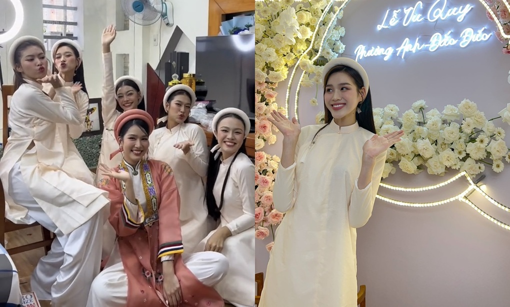 Á hậu Phương Anh rạng rỡ trong đám hỏi với chồng doanh nhân - 3 Á hậu Phương Anh rạng rỡ trong đám hỏi với chồng doanh nhân - 3