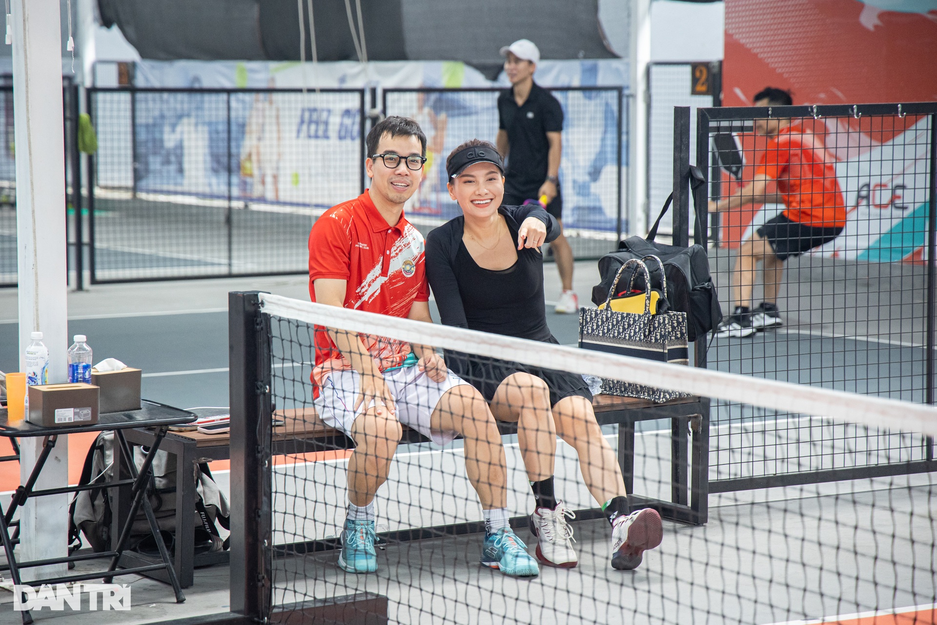 Bảo Thanh nổi bật trên sân, nói lý do dự giải pickleball của Báo Dân trí - 8