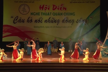 Hội diễn "Câu hò nối những dòng sông"