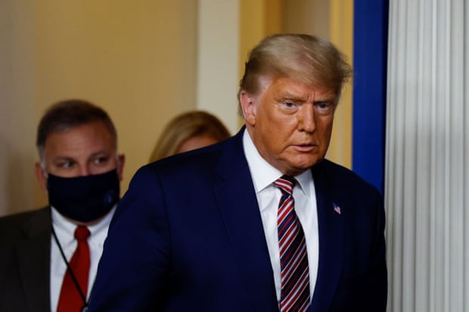 Tổng thống Trump nói vị trí dẫn đầu của ông biến mất kỳ lạ - 1 Tổng thống Trump nói vị trí dẫn đầu của ông biến mất kỳ lạ - 1