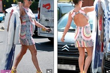 Cựu hoa hậu Anh - bầu bí vẫn sành điệu