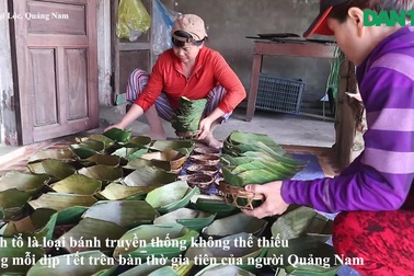 Độc đáo nghề làm bánh tổ truyền thống Quảng Nam