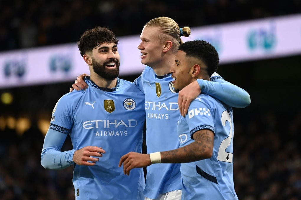 Haaland lập cú đúp, Man City thắng trận thứ hai liên tiếp - 2