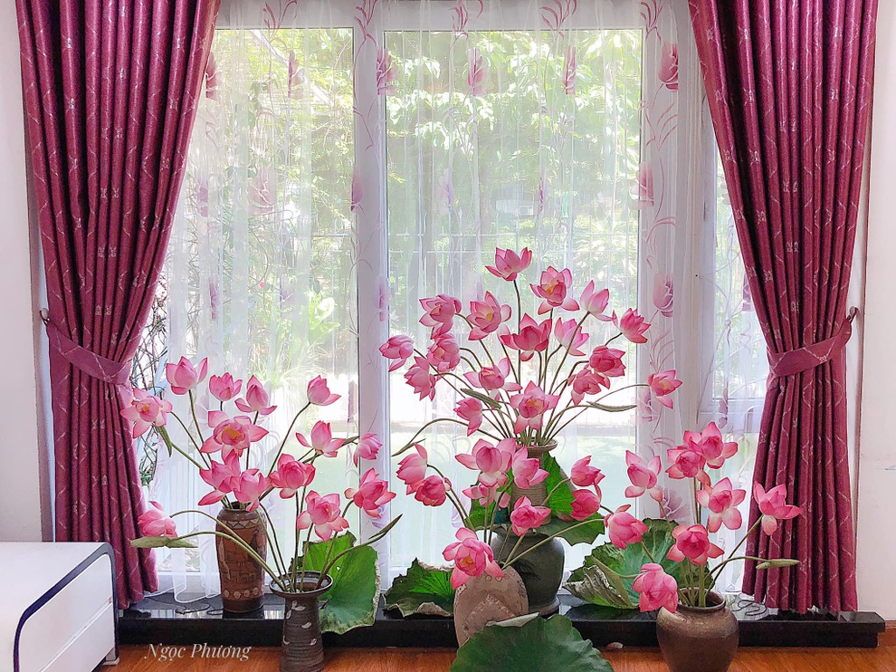 Yêu thích hương hoa mùa hạ, cô giáo Hà Nội mang cả đầm sen vào nhà - 2 Yêu thích hương hoa mùa hạ, cô giáo Hà Nội mang cả đầm sen vào nhà - 2