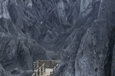 Công viên có quang cảnh độc đáo thu hút du khách