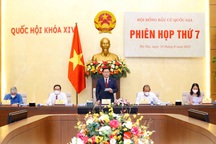 Thông qua nghị quyết công bố danh sách trúng cử đại biểu Quốc hội khóa mới