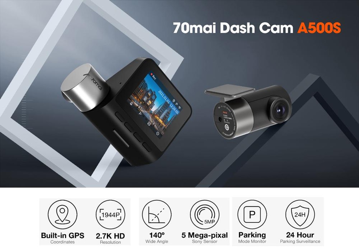 Camera hành trình 70mai A500S ăn khách tại Việt Nam - 1 Camera hành trình 70mai A500S ăn khách tại Việt Nam - 1