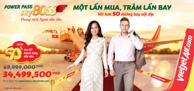 Trải nghiệm đẳng cấp cùng Vietjet với POWER PASS SkyBoss bay không giới hạn - Ảnh 1. Trải nghiệm đẳng cấp cùng Vietjet với POWER PASS SkyBoss bay không giới hạn - Ảnh 1.