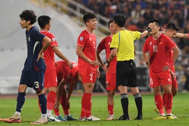 Trọng tài nội giải thích nguyên nhân bàn thắng của Thái Lan được công nhận