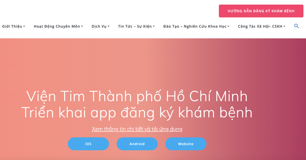 Viện Tim bị tấn công trang web lấy số khám bệnh: Công an TPHCM vào cuộc - 1 Viện Tim bị tấn công trang web lấy số khám bệnh: Công an TPHCM vào cuộc - 1