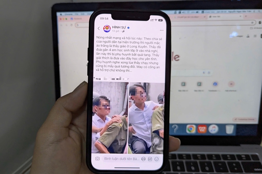 Thầy giáo đưa học sinh vào nhà nghỉ bị đình chỉ công tác - 1