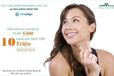 Ngày hội nắn chỉnh răng không mắc cài Invisalign tại Nha khoa Minh Thu