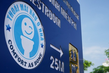 Du khách đến Đà Nẵng đi vệ sinh "thoải mái như ở nhà"