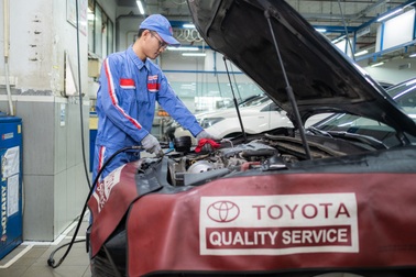 Ưu đãi dịch vụ sau bán hàng cho khách hàng của Toyota Việt Nam
