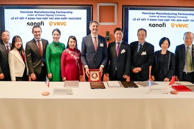 VNVC và Sanofi ký kết hướng đến hợp tác sản xuất vaccine tại Việt Nam
