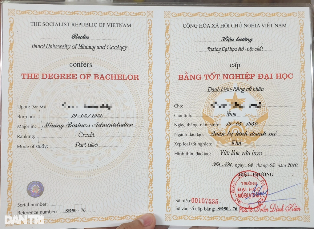 رئیس شورای دانشگاه کین باک به دلیل استفاده از مدرک جعلی از حزب اخراج شد - 3 Khai trừ đảng Chủ tịch Hội đồng Trường Đại học Kinh Bắc vì dùng bằng giả - 3