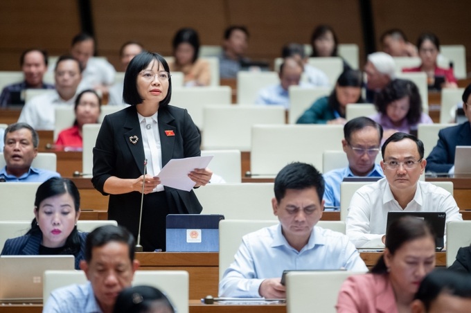 Đại biểu Nguyễn Thị Việt Nga (đoàn Hải Dương)