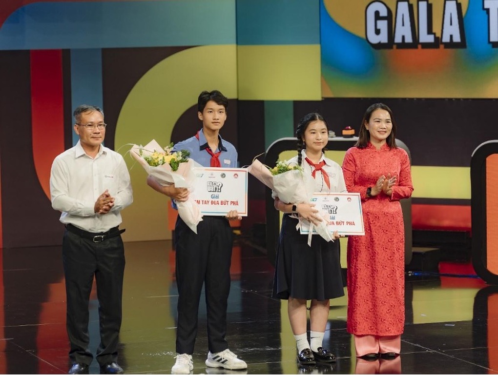 Trường THCS Nguyễn Văn Luông (TPHCM) đạt giải nhất gameshow truyền hình Kilowatt - 2 Trường THCS Nguyễn Văn Luông (TPHCM) đạt giải nhất gameshow truyền hình Kilowatt - 2