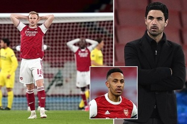 Bị loại bởi Villarreal, Arsenal lỗi hẹn với trận chung kết Europa League