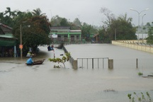 Quảng Nam cảnh báo mưa to, lũ lớn trong vài ngày tới