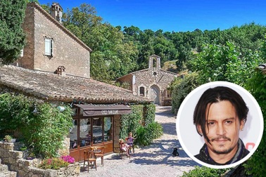 Ngắm nhìn biệt thự trị giá 55 triệu USD của tài tử Johnny Depp tại Pháp