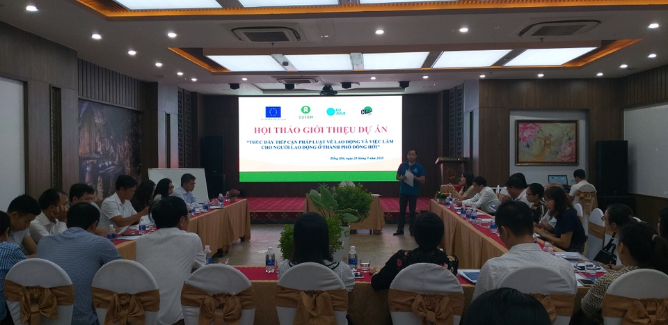 Khởi động dự án thúc đẩy tiếp cận pháp luật về lao động và việc làm - 1 Khởi động dự án thúc đẩy tiếp cận pháp luật về lao động và việc làm - 1