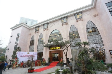 Sashimi BBQ Garden - Ẩm thực Nhật Bản giữa lòng Hà Nội