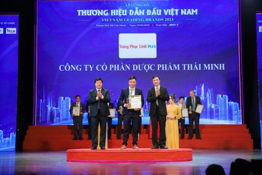 Tràng Phục Linh PLUS vào top 10 "Thương hiệu dẫn đầu Việt Nam 2023"