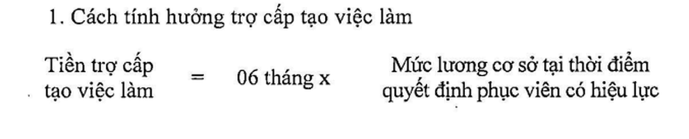 Đơn vị sáp nhập, sĩ quan phục viên được hỗ trợ hơn 200 triệu đồng - 1 Đơn vị sáp nhập, sĩ quan phục viên được hỗ trợ hơn 200 triệu đồng - 1