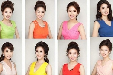 Thí sinh Hoa hậu Hàn Quốc giống nhau đến ngỡ ngàng