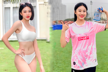 Vẻ ngoài gợi cảm của hot girl Phú Thọ đam mê bóng đá