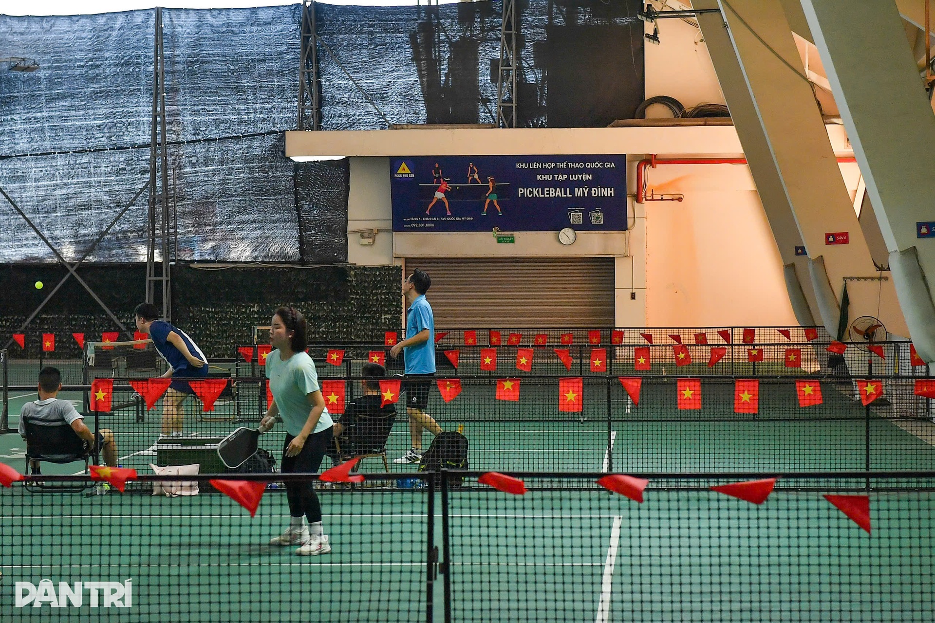 Hàng loạt sân pickleball xuất hiện ở Khu liên hợp thể thao Quốc gia Mỹ Đình - 3