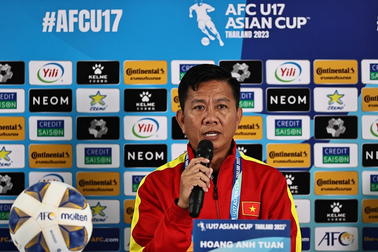 HLV Hoàng Anh Tuấn: "U17 Việt Nam căng thẳng, không thi đấu đúng sức"