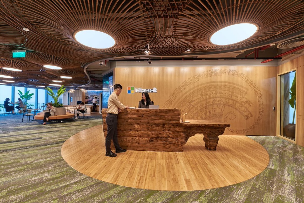 Bên trong văn phòng thông minh Microsoft vừa mở tại Việt Nam - 7 Bên trong văn phòng thông minh Microsoft vừa mở tại Việt Nam - 7
