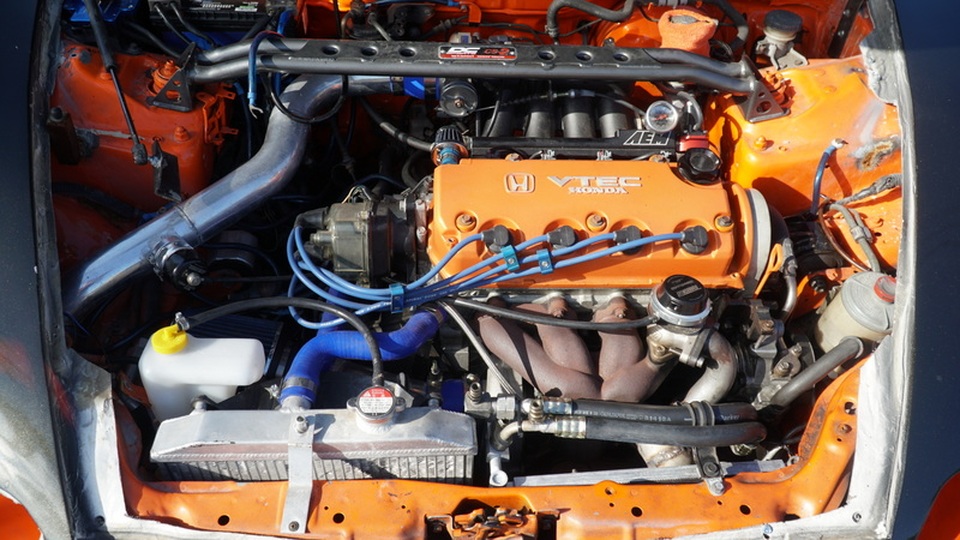 Hô biến Honda Civic thành… siêu xe Bugatti Veyron - 5 Hô biến Honda Civic thành… siêu xe Bugatti Veyron - 5
