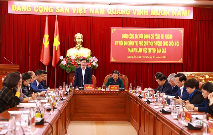 Phó chủ tịch Thường trực Quốc hội thăm và làm việc tại tỉnh Đắk Lắk - Ảnh 3. Phó chủ tịch Thường trực Quốc hội thăm và làm việc tại tỉnh Đắk Lắk - Ảnh 3.