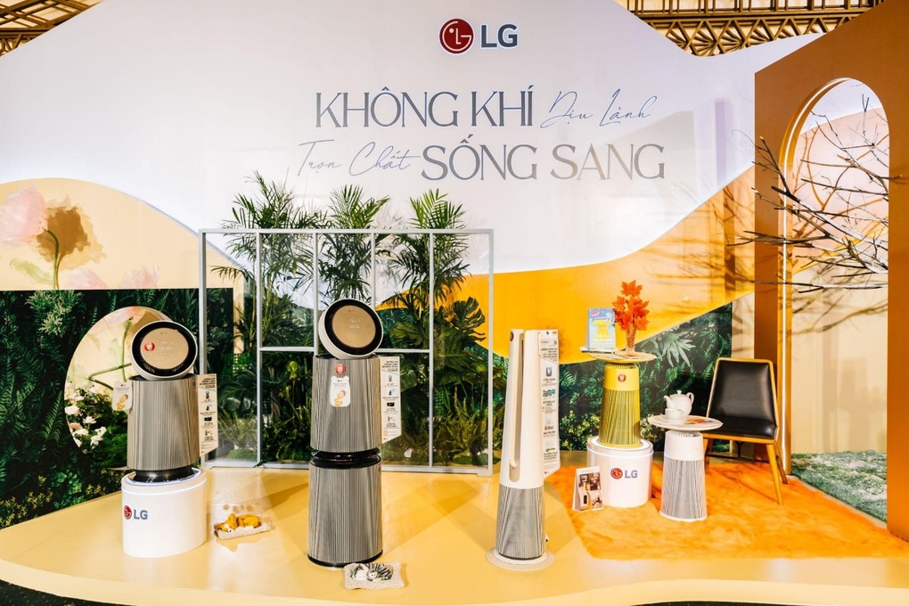 LG ra mắt giải pháp lọc khí PuriCare AeroTower Hit và PuriCare 360 Alpha - 3 LG ra mắt giải pháp lọc khí PuriCare AeroTower Hit và PuriCare 360 Alpha - 3