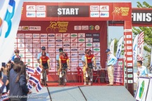 Thi đấu bằng xe mượn, tay đua Việt Nam vẫn giành huy chương vàng châu Á