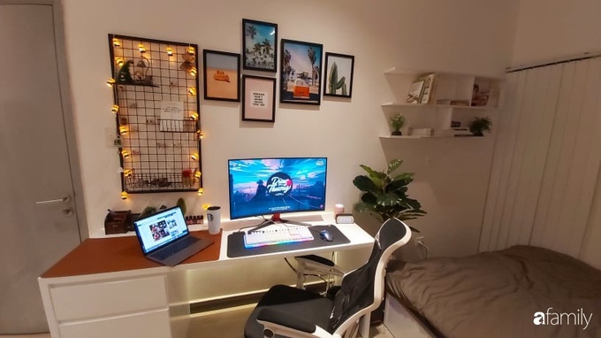 Tự tay trang trí phòng ngủ 12m² với chi phí gần 30 triệu, chàng trai Sài Gòn 23 tuổi nhận lại sự "trầm trồ" của người xem - Ảnh 5. Tự tay trang trí phòng ngủ 12m² với chi phí gần 30 triệu, chàng trai Sài Gòn 23 tuổi nhận lại sự "trầm trồ" của người xem - Ảnh 5.